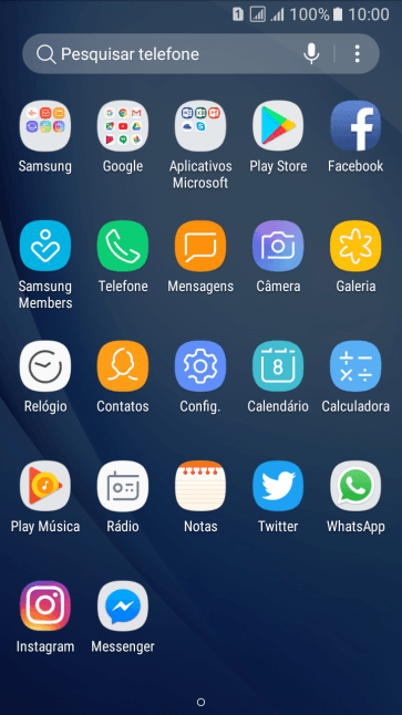 Pressione Play Store. Pressione Play Store.
