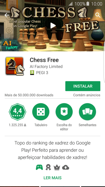 Pressione INSTALAR, e siga as indicações da tela para instalar o app. Pressione INSTALAR, e siga as indicações da tela para instalar o app.