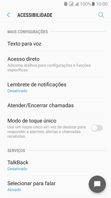 Pressione Texto para voz, e siga as indicações da tela para configurar a velocidade e o tom de voz. Pressione Texto para voz, e siga as indicações da tela para configurar a velocidade e o tom de voz.