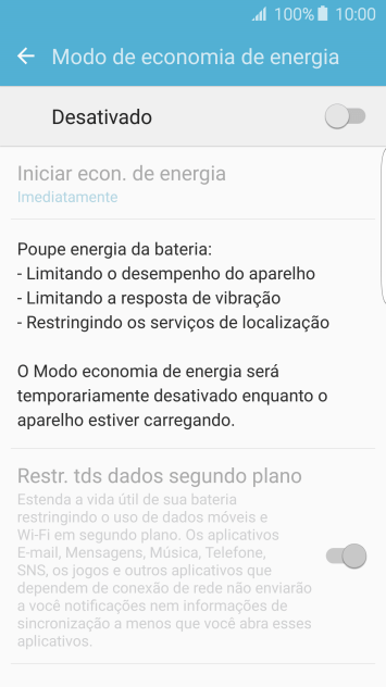 Pressione o indicador para ativar a função. Pressione o indicador para ativar a função.