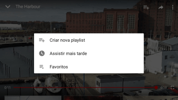 Pressione a lista de reprodução desejada. Pressione a lista de reprodução desejada.
