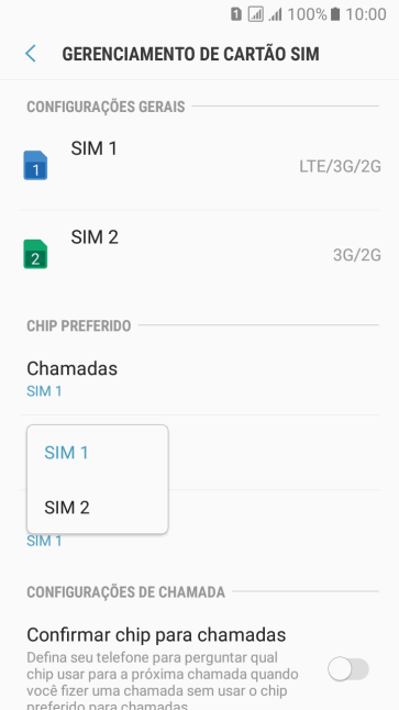 Pressione o chip desejado. Pressione o chip desejado.