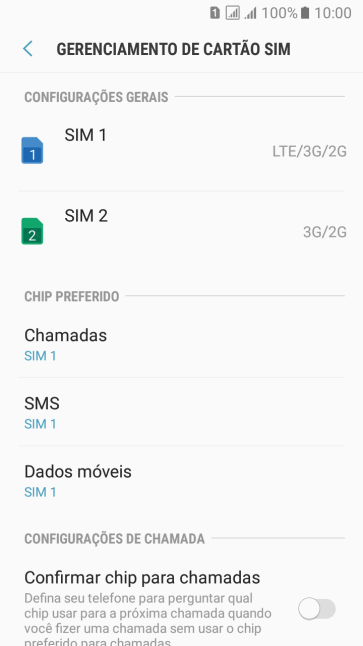 Pressione SIM ‹ ›. Pressione SIM ‹ ›.