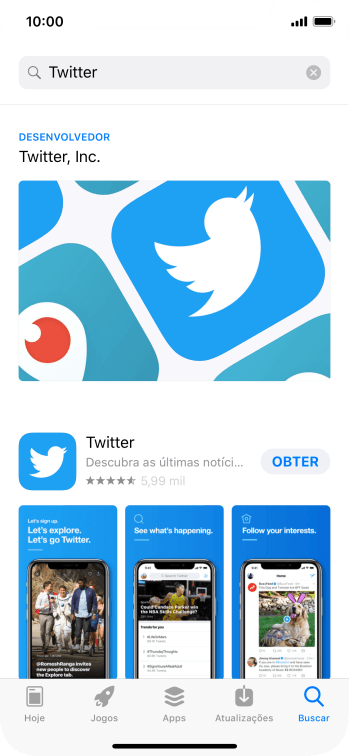 Pressione Twitter. Pressione Twitter.