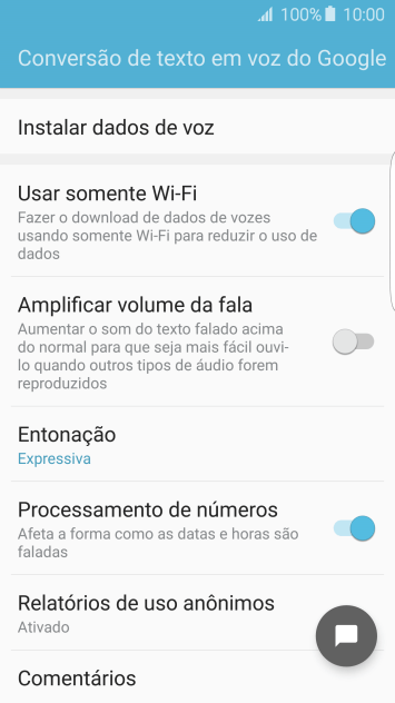 Pressione a tecla de voltar. Pressione a tecla de voltar.