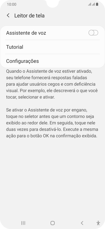 Pressione Configurações. Pressione Configurações.