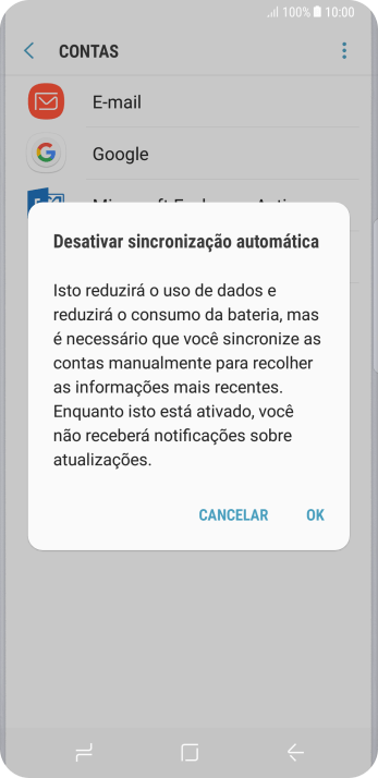 Pressione OK para desativar a função. Pressione OK para desativar a função.