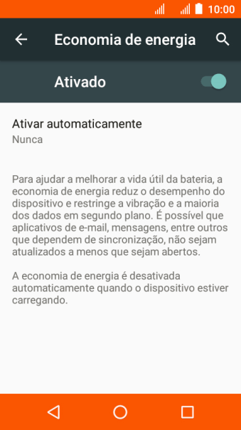 Pressione a tecla de início para finalizar e voltar à tela inicial. Pressione a tecla de início para finalizar e voltar à tela inicial.