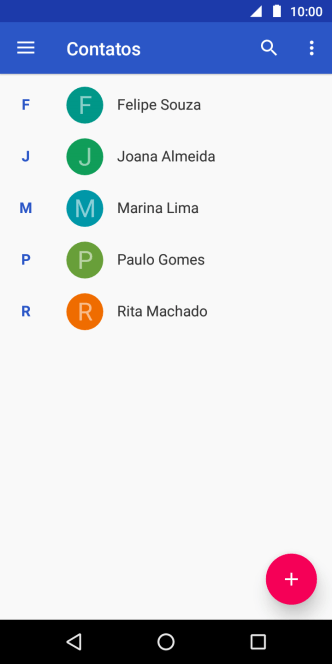 Deslize para a direita a partir do lado esquerdo da tela. Deslize para a direita a partir do lado esquerdo da tela.