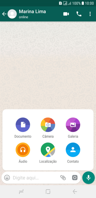 Pressione Galeria, e navegue até a foto ou vídeo desejado. Pressione Galeria, e navegue até a foto ou vídeo desejado.