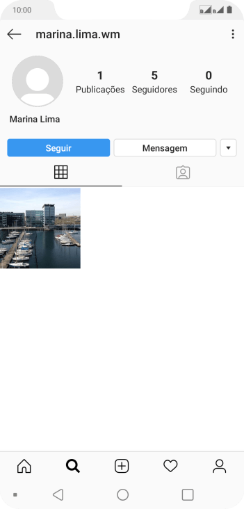 Pressione Seguir. Pressione Seguir.