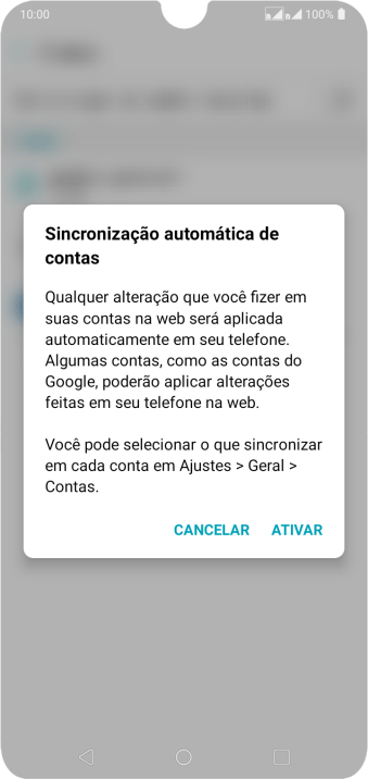 Pressione ATIVAR para ativar a função. Pressione ATIVAR para ativar a função.