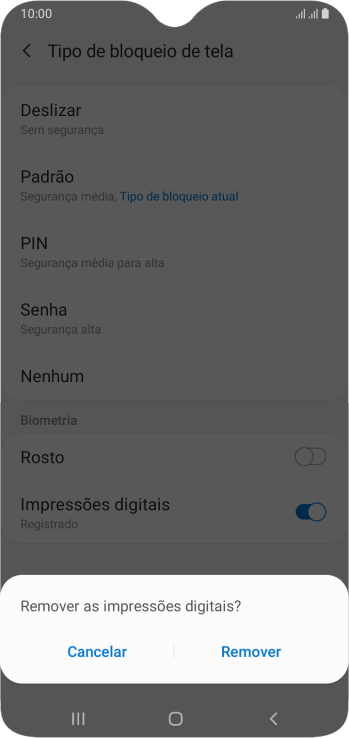 Pressione Remover. Pressione Remover.