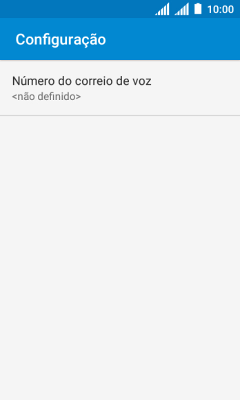 Pressione Número do correio de voz. Pressione Número do correio de voz.