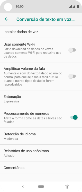 Pressione a tecla de início para finalizar e voltar à tela inicial. Pressione a tecla de início para finalizar e voltar à tela inicial.