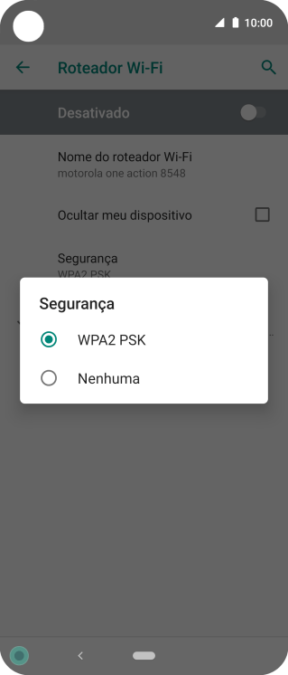 Pressione WPA2 PSK para proteger seu Roteador Wi-Fi com uma senha. Pressione WPA2 PSK para proteger seu Roteador Wi-Fi com uma senha.
