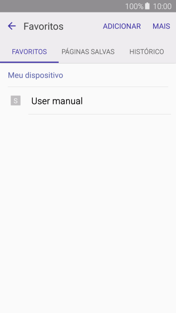 Pressione ADICIONAR. Pressione ADICIONAR.