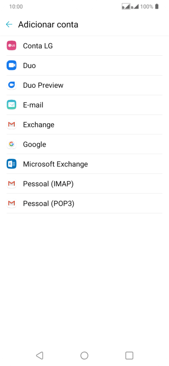 Pressione E-mail. Pressione E-mail.