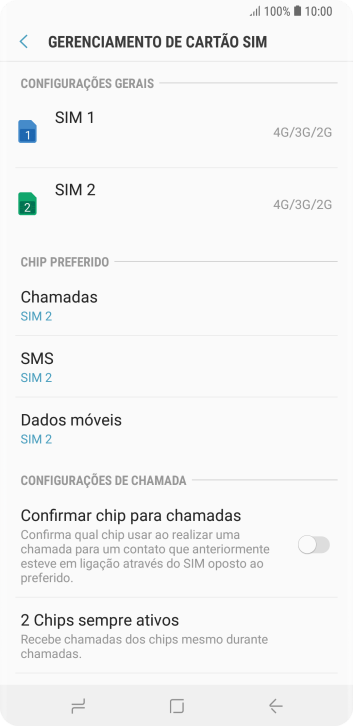Pressione SIM‹›. Pressione SIM‹›.