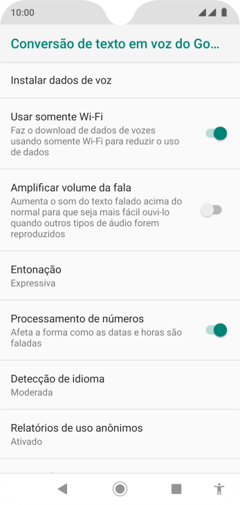 Pressione a tecla de início para finalizar e voltar à tela inicial. Pressione a tecla de início para finalizar e voltar à tela inicial.