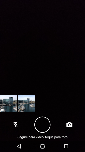 Pressione a foto ou o vídeo desejado. Pressione a foto ou o vídeo desejado.