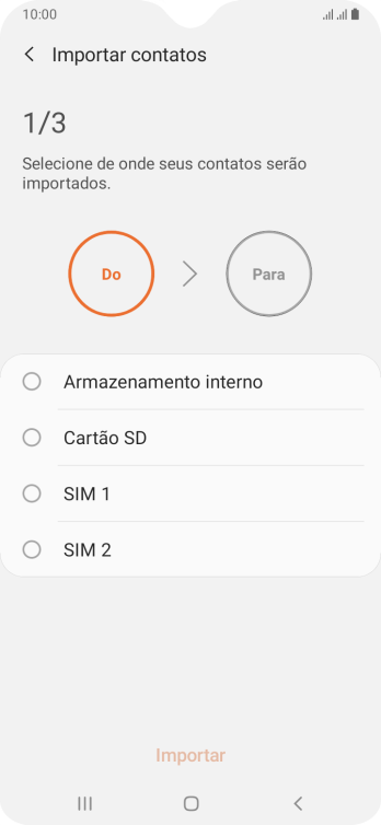 Pressione o chip desejado. Pressione o chip desejado.