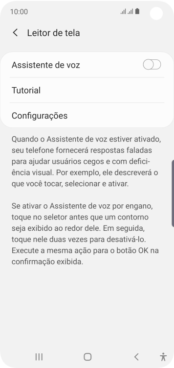 Pressione Configurações. Pressione Configurações.
