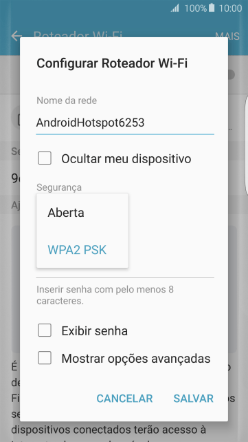 Pressione WPA2 PSK para proteger seu Roteador Wi-Fi com uma senha. Pressione WPA2 PSK para proteger seu Roteador Wi-Fi com uma senha.