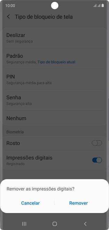 Pressione Remover. Pressione Remover.