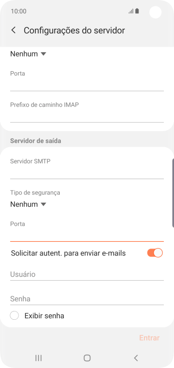 Pressione o indicador ao lado de Pressione o indicador ao lado de