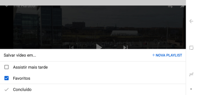 Pressione a lista de reprodução desejada. Pressione a lista de reprodução desejada.