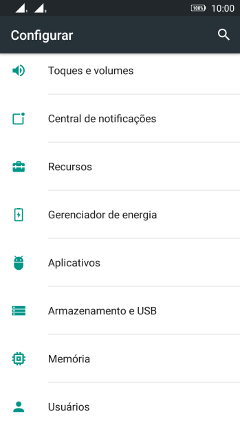 Pressione Gerenciador de energia. Pressione Gerenciador de energia.