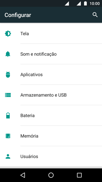 Pressione Som e notificação. Pressione Som e notificação.
