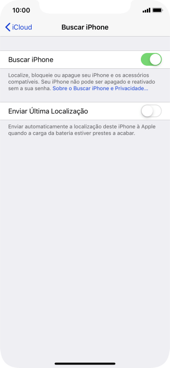 Pressione o indicador ao lado de Pressione o indicador ao lado de