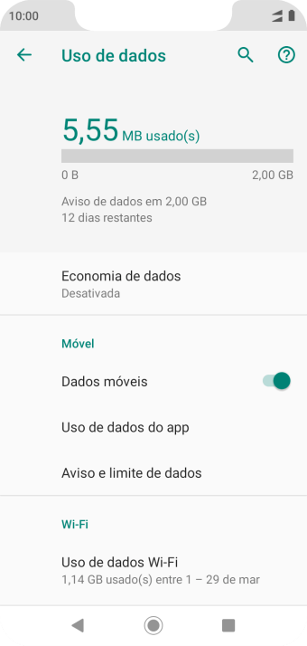 Pressione o indicador ao lado de Pressione o indicador ao lado de