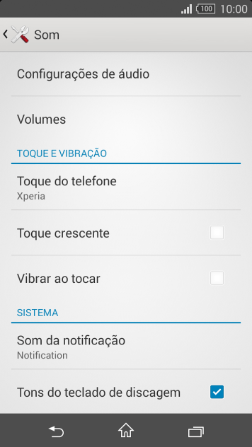 Pressione Toque do telefone. Pressione Toque do telefone.