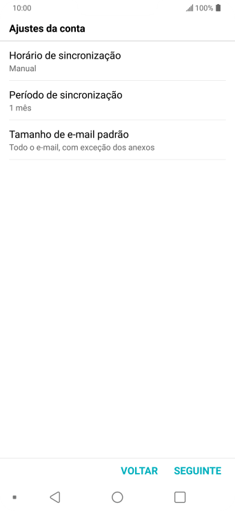 Pressione Horário de sincronização. Pressione Horário de sincronização.