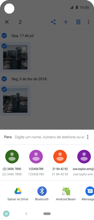 Pressione Salvar no Drive. Pressione Salvar no Drive.