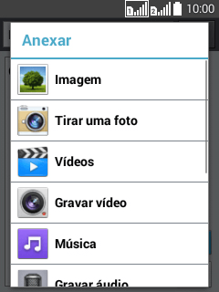 Pressione Imagem, e navegue até a pasta desejada. Pressione Imagem, e navegue até a pasta desejada.