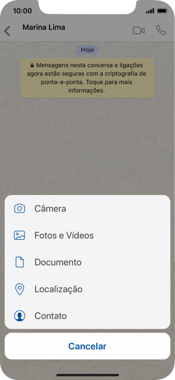 Pressione Fotos e Vídeos. Pressione Fotos e Vídeos.