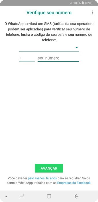 Pressione a lista suspensa. Pressione a lista suspensa.