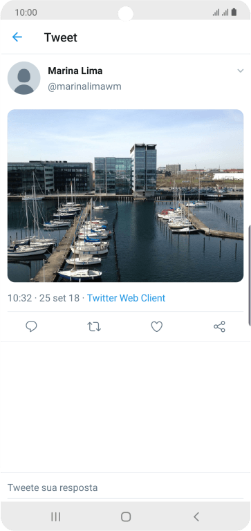 Pressione o campo de escrever, e digite a resposta desejada. Pressione o campo de escrever, e digite a resposta desejada.