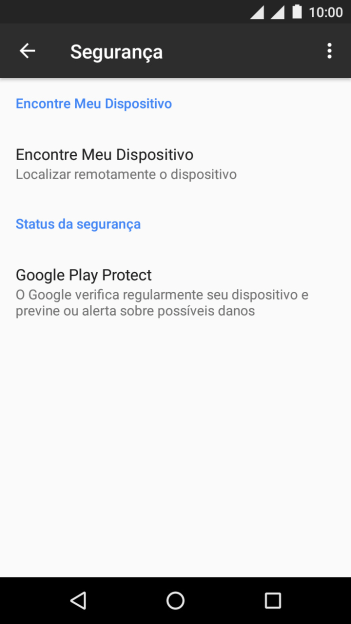 Pressione Encontre Meu Dispositivo. Pressione Encontre Meu Dispositivo.