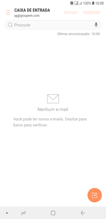 Deslize para a direita a partir do lado esquerdo da tela. Deslize para a direita a partir do lado esquerdo da tela.