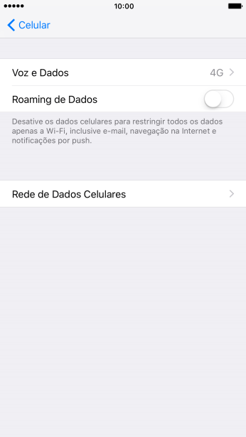Pressione Voz e Dados. Pressione Voz e Dados.