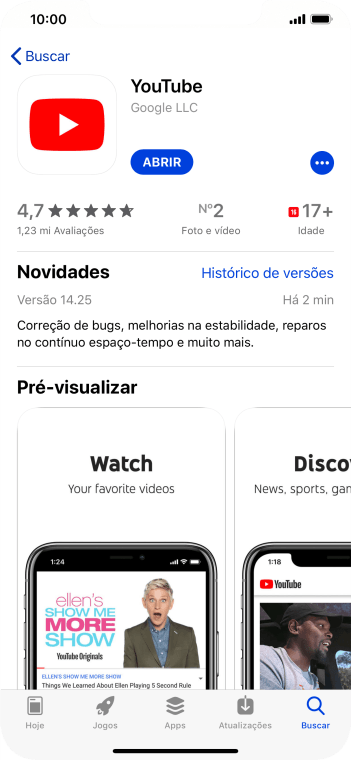 Deslize para cima a partir da parte de baixo da tela para finalizar e voltar para a tela inicial. Deslize para cima a partir da parte de baixo da tela para finalizar e voltar para a tela inicial.