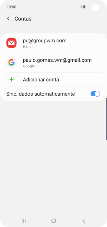 Pressione a tecla de início para voltar à tela inicial. Pressione a tecla de início para voltar à tela inicial.