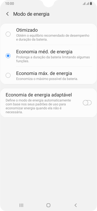 Pressione a tecla de início para finalizar e voltar à tela inicial. Pressione a tecla de início para finalizar e voltar à tela inicial.