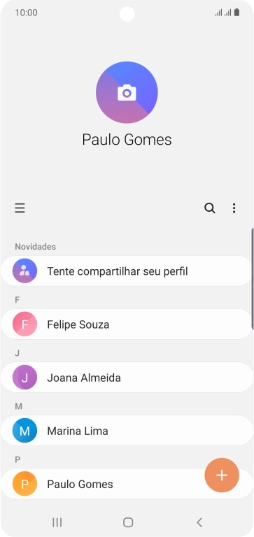 Deslize para a direita a partir do lado esquerdo da tela. Deslize para a direita a partir do lado esquerdo da tela.