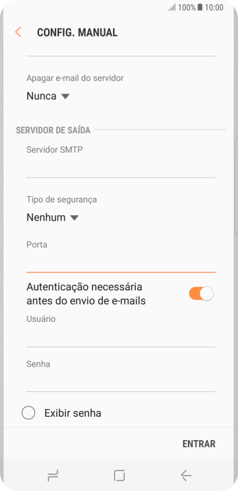Pressione o indicador ao lado de Pressione o indicador ao lado de